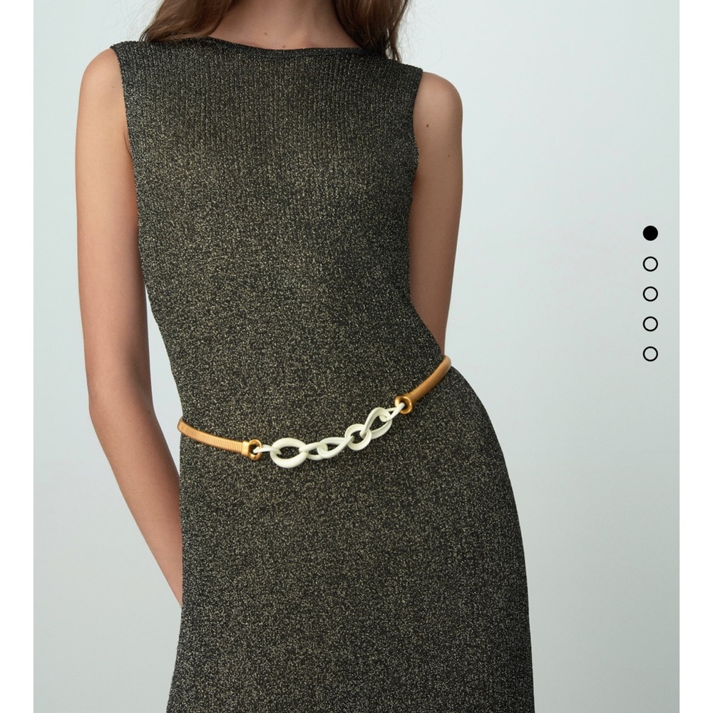 Zara Gold Belt